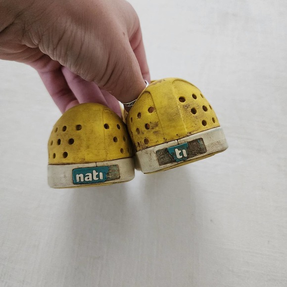 Yellow Kids Sandals - Picture 6 of 10
